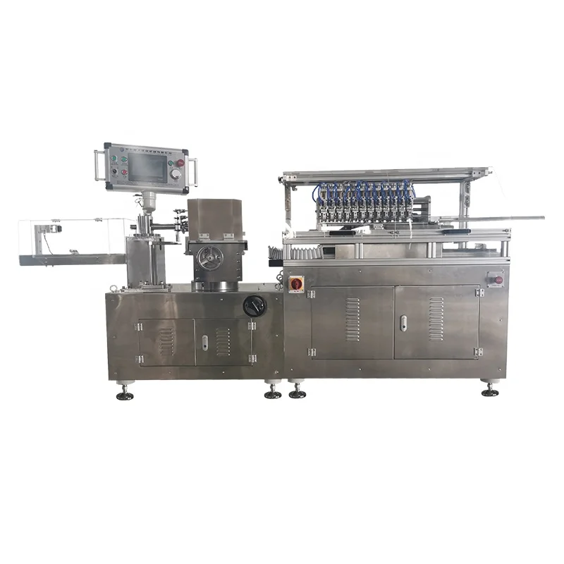 Short Paper Tube Making Machine for Cigarette Filter or Heated cigarettes with multi cutting knives