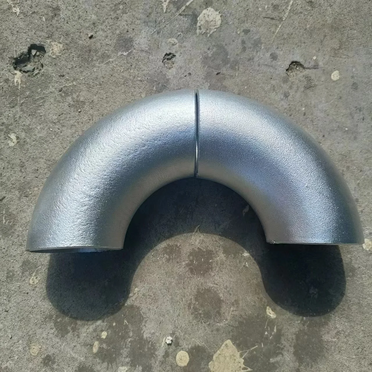 Бесшовный сварной локоть из углеродистой стали с прямым углом 90-градусного локтя