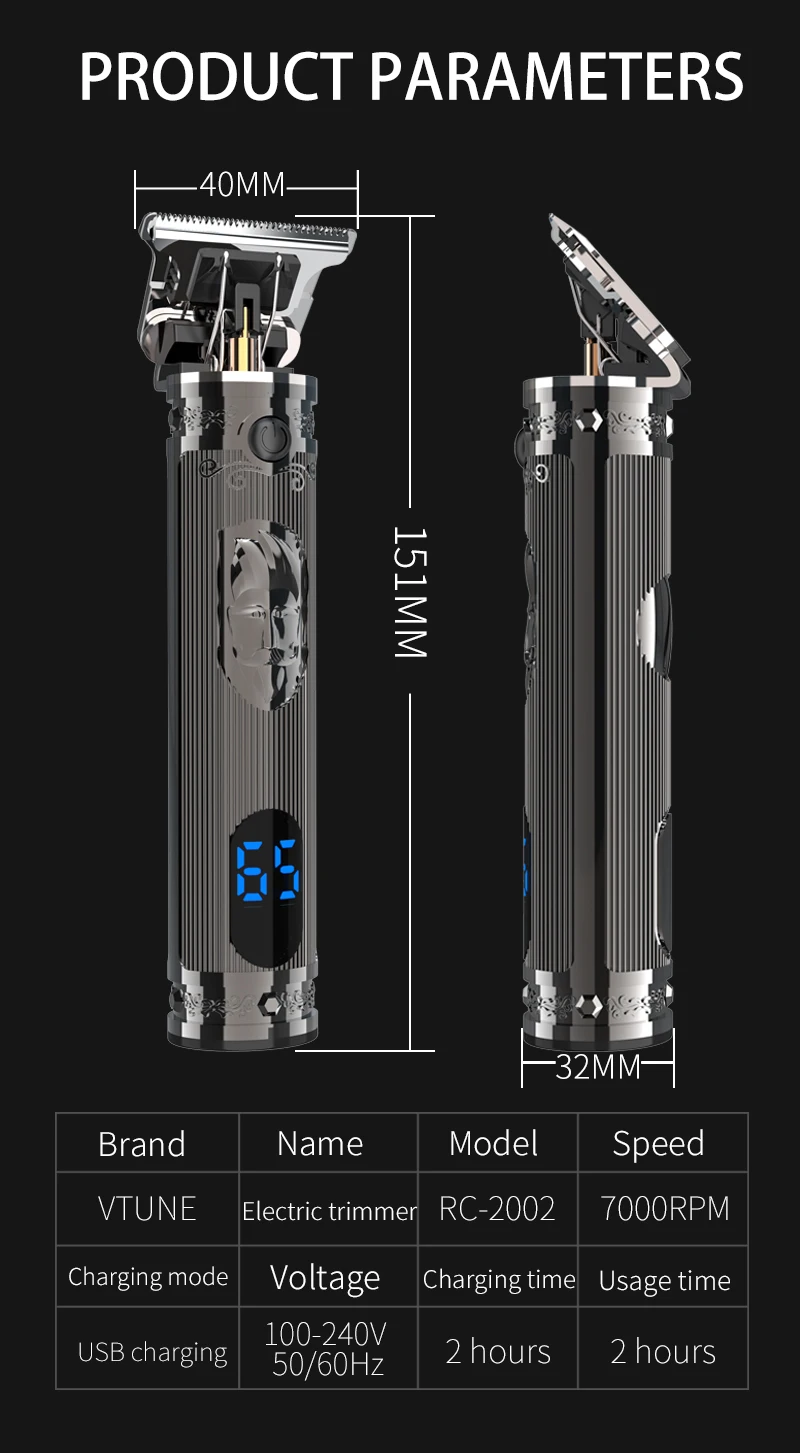 professional hair clippers trimmer