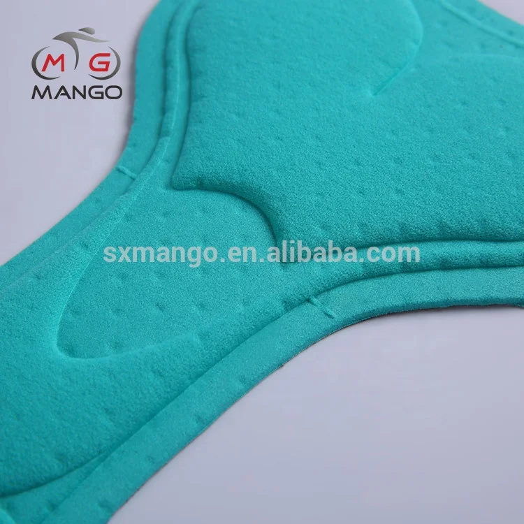 China supplier new design custom coolmax cheapest cycling pad for cycling wear