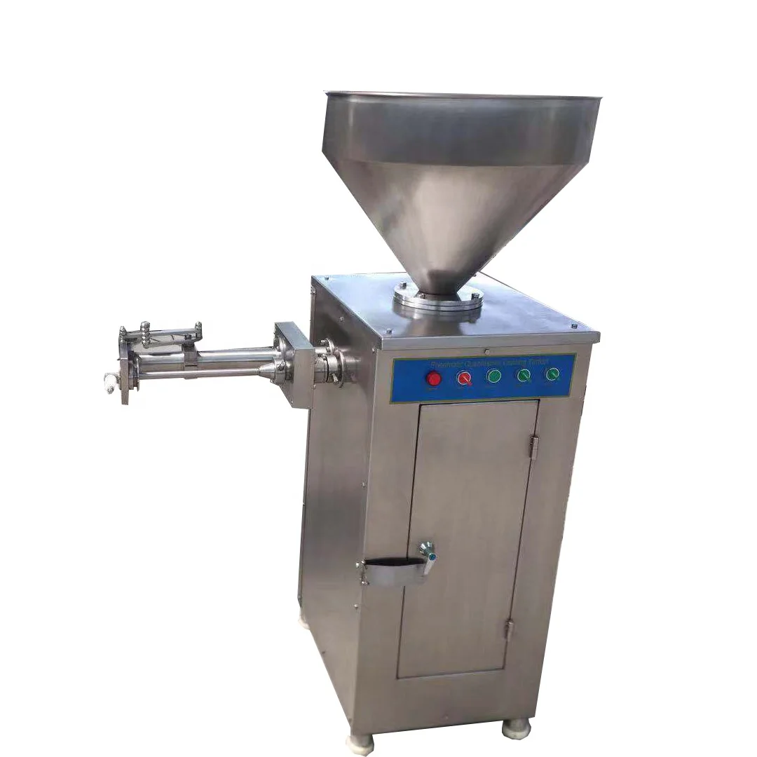 Automatic Commercial Vacuum Sausage industrial commercial Meat product making machine sausage stuffer with twisting function