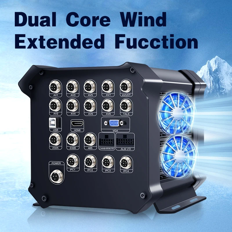 CCENTEN Manufacturer Directly Sale Custom High-capacity Public Bus Truck Mdvr Transportation System 12 Channel  Bus NVR Vehicle