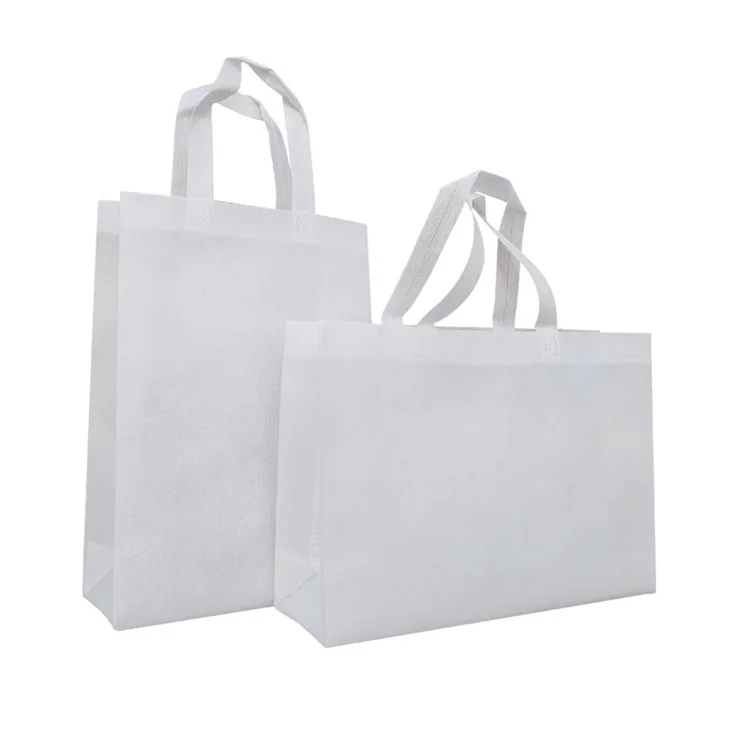 Plain Or Custom Recycle Wholesale Reusable Eco Friendly Recyclable T Shirt Non-woven U Cut Non Woven Vest Shopping Bag With Logo