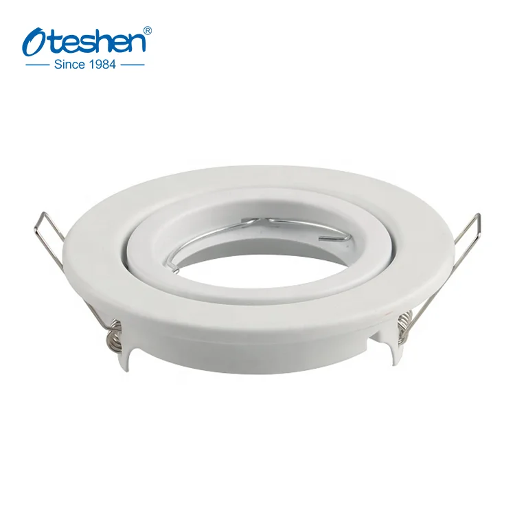 Adjustable aluminum Recessed lighting LED lamp Mr16 Gu10 spotlight fixture aluminium downlight fixture gu10