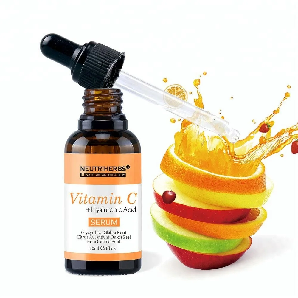 Витамин С отбеливающая Сыворотка для лица уход за кожей гиалуроновая кислота антивозрастная