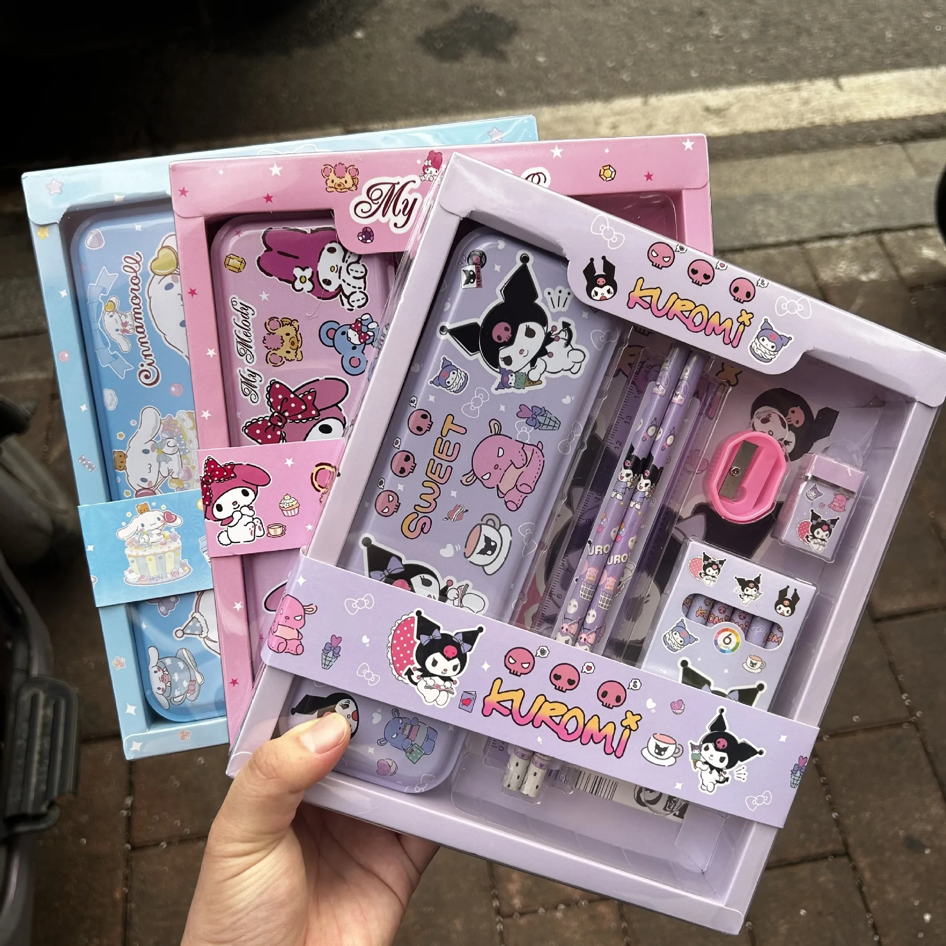 Wholesale Hot-Selling Stationery High-End Elementary School Prizes Children Gift   Stationery Set to be Goodie bag