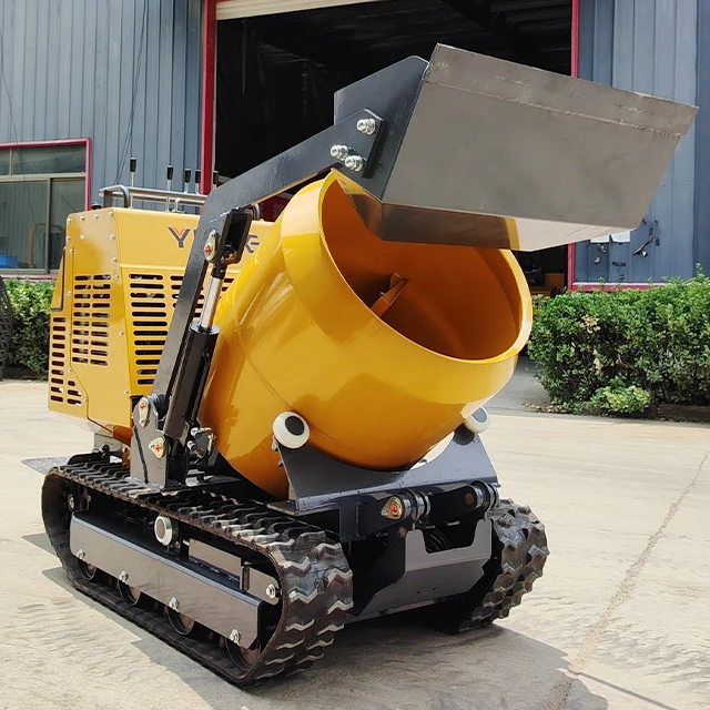 Factory Self Loading Concrete Mixer Price Portable Small Machine Concrete Transfer Pump For Earthwork construction