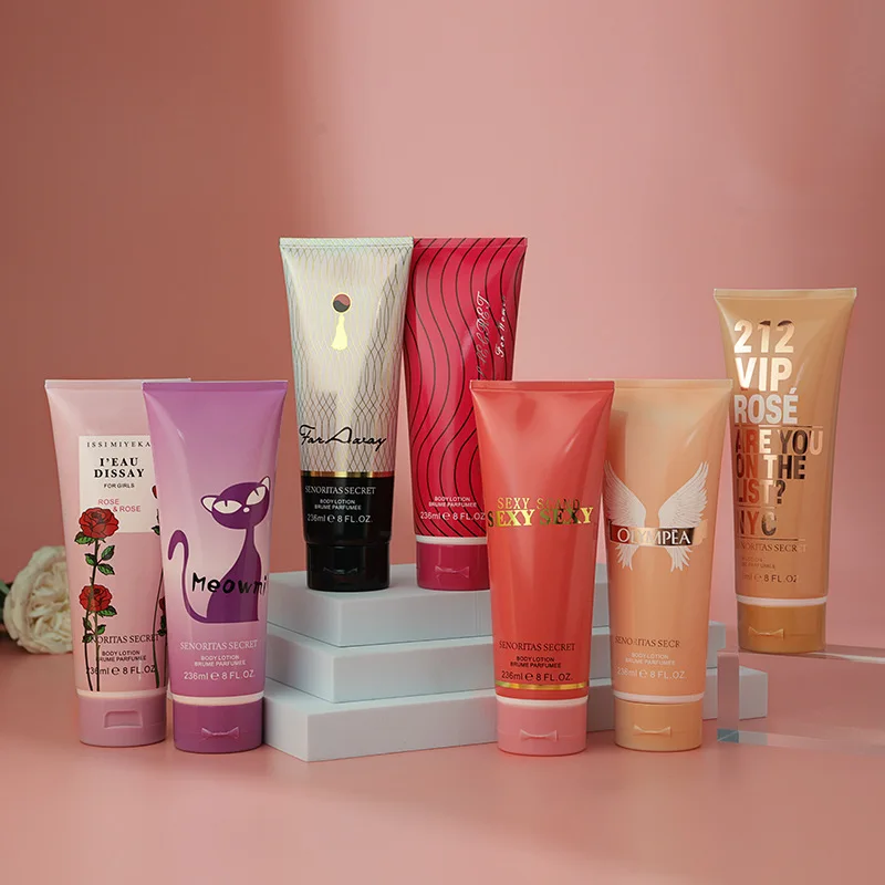 Long-lasting Fragrance Moisturizing Perfume 236ml Body Milk Woman