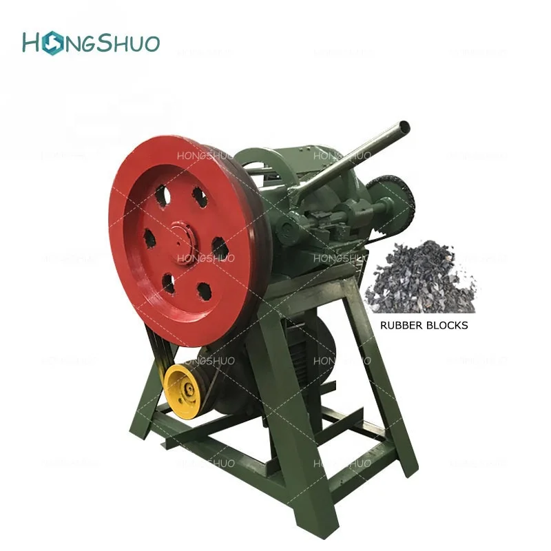 Recycling Used Tire Cutting Machine Tire Recycling Machine to Make Rubber Powder Price