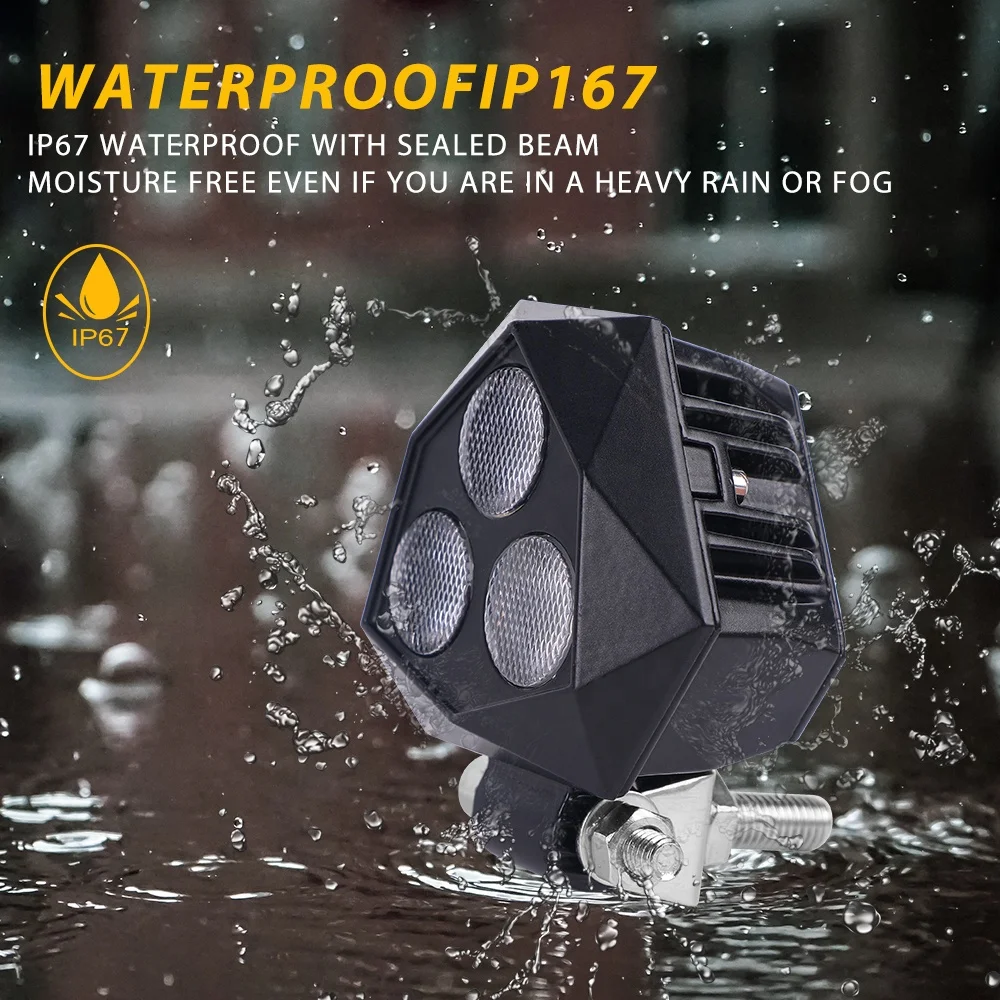 3x5 Inch 2 Inch 12v Cheapest Heavy Truck Mini Driver Driving Work Light Eu 50w Outlet 5000 Led Work Light 4 Inch