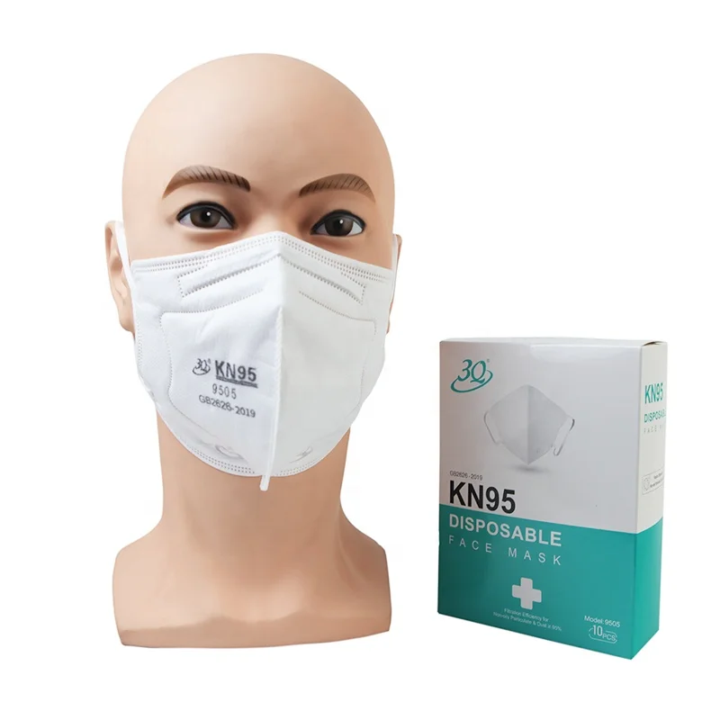 Респиратор одноразовый для взрослых 5 3D маскариллы KN95mask