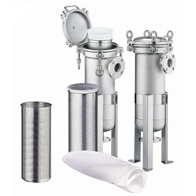 304 Stainless Steel Multi-Cartridge Filter Housing 2 inch NPT, 150 gpm, 125 psi