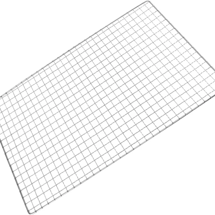 Нержавеющая сталь одноразовые барбекю гриль проволочная сетка