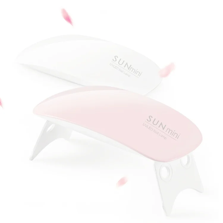 Colorful USB Rechargeable 365nm 395nm Portable Small Nail Lamp Gel Dyer 2 Times Polish UV Led Gel Drying Nail Lamp