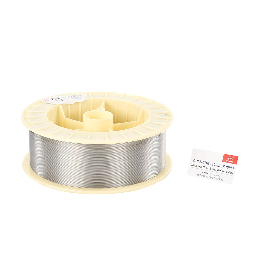 ATLANTIC Production Line Welding Wire Factory Price CHM-309L ER309L CO2 Solid MIG Stainless Steel Wire