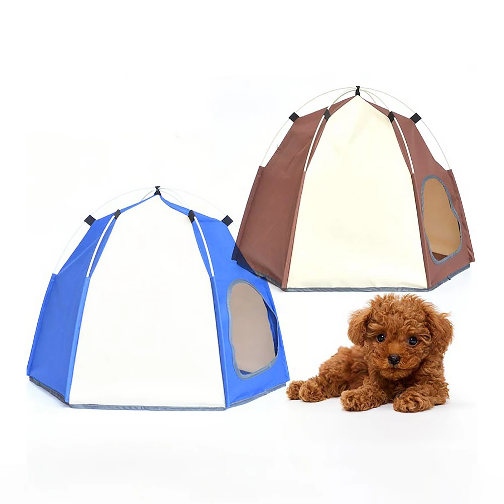 Wholesale Breathable Portable Large Pet Cat Tents Cat Tent Cave House with Non-Deformable Elastic Fiber Frame