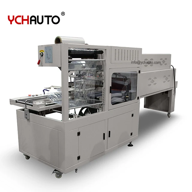 Автоматическая POF полиэтиленовая пленка Чехол Коробка книга тепла L заверточная машина для упаковки в термоусадочную пленку