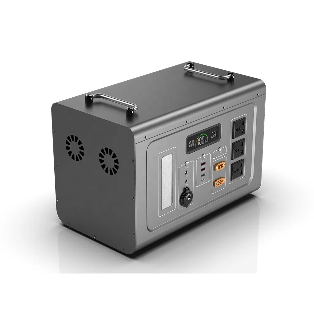 Sharmeal Power Supply Flashfish 1800W Solar Generator  Charging Battery Bank Professional Portable Power Stations for Home