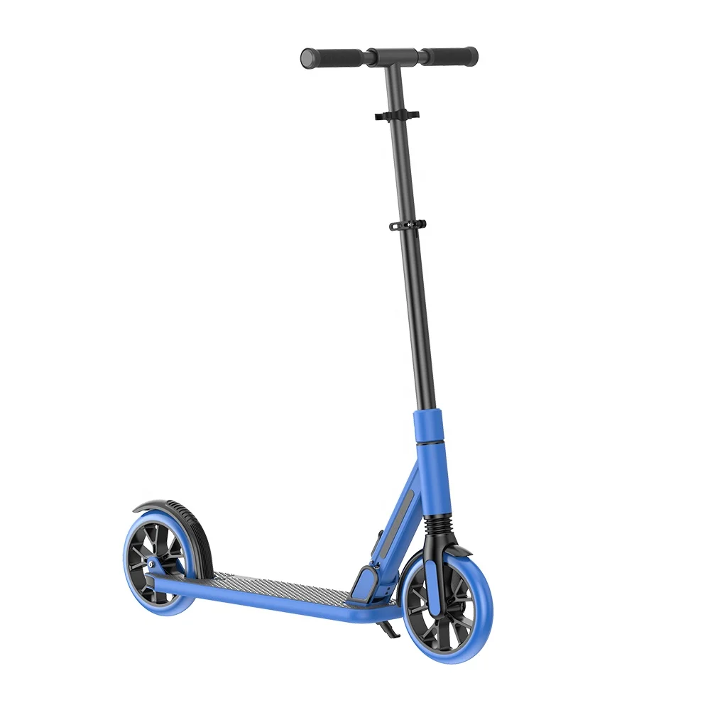 Wholesale folding mini kick scooter for adults 2 wheel 200mm daily transport exercise