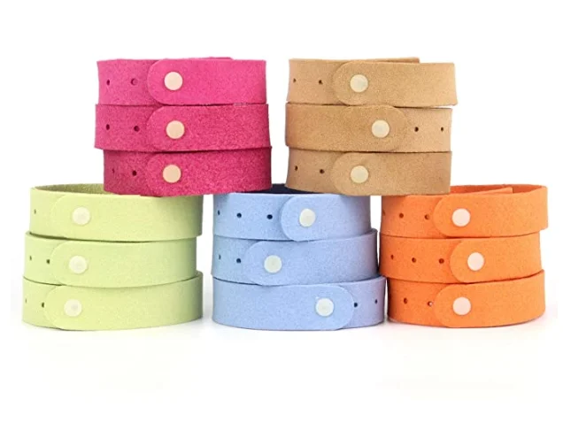 2022Best repellent mosquito band bracelet Citronella Lemongrass and Geraniol Essential Oils Pest Control Non-toxic