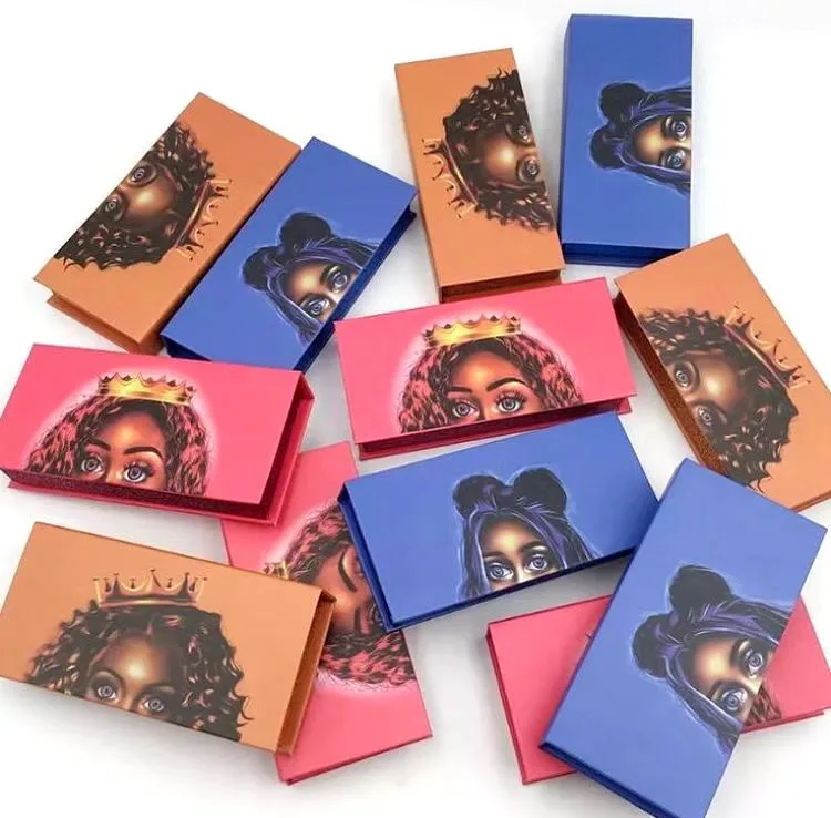 Ready To Ship Mink Lash New Packaging 3D Mink Eyelashes Strip Eyelashes