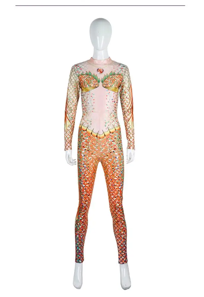 Sexy Women Print Costumes Tight Bodysuit Accept OEM /ODM N37-10