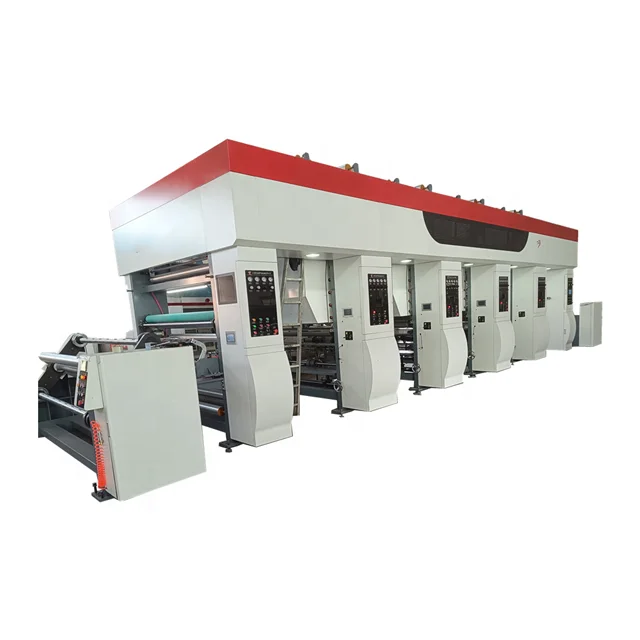 Plastic Tablecloth Table Cover PVC Film Rotogravure Printing Machine