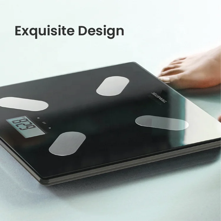 TRANSTEK 180kg digital electronic weighing body fat scale support Bluetooth connection body fat scale