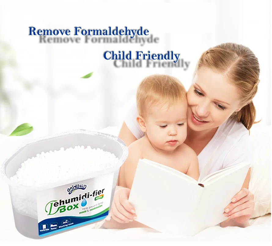 2024 odor absorbing material calcium chloride moisture absorber dehumidifier box