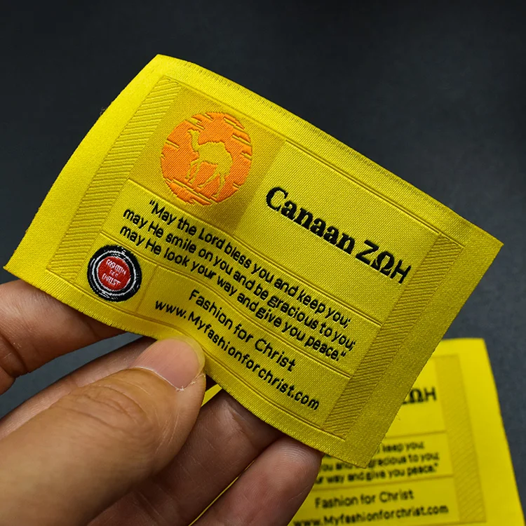 Low MOQ Cheap 90Density Woven Label Machine Weaving Label