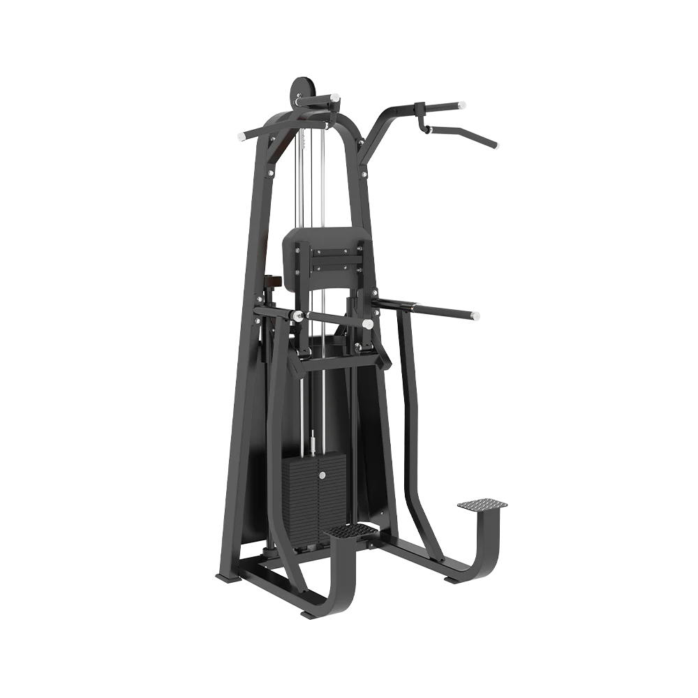 MND Fitness Best Gym Machine In China Commercial Pin Loaded Selection Dip/chin Assisted Chin Pull Up Machine For Body Building