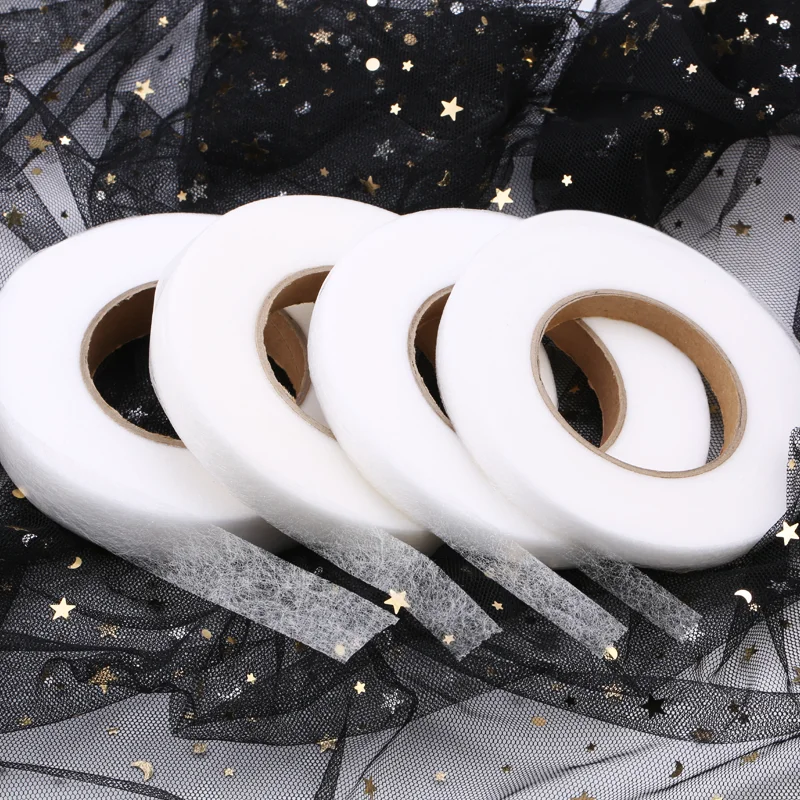 Factory Sale Iron On Fabric Joint Double Sided Fusible Interfacing Adhesive Tape for Suit Arm Hole Reinforcement