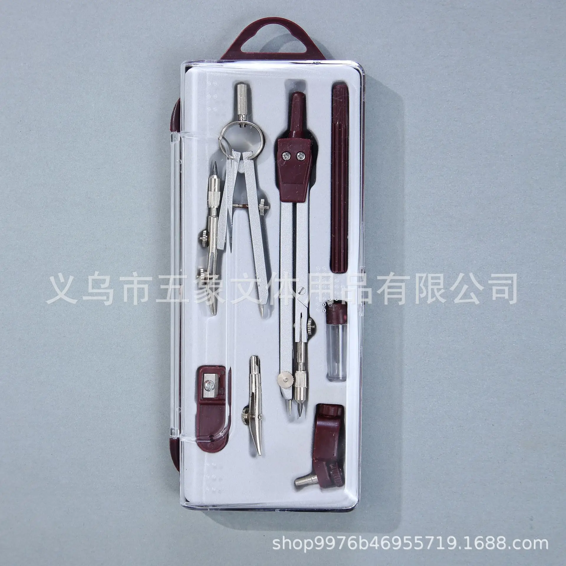 Newest Professional Durable Drawing Set School Home Office Metal Compass Drawing Tool