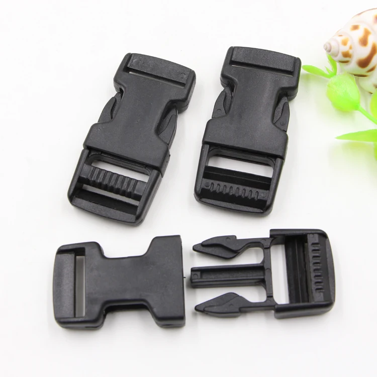 Wholesale adjustable plastic buckle clip for backpack garment use free sample