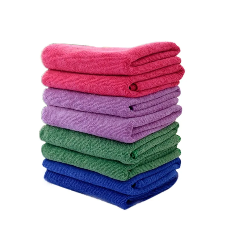 China Wholesale Microfiber  Quick Dry Cleaning Cloth Towel Different Color