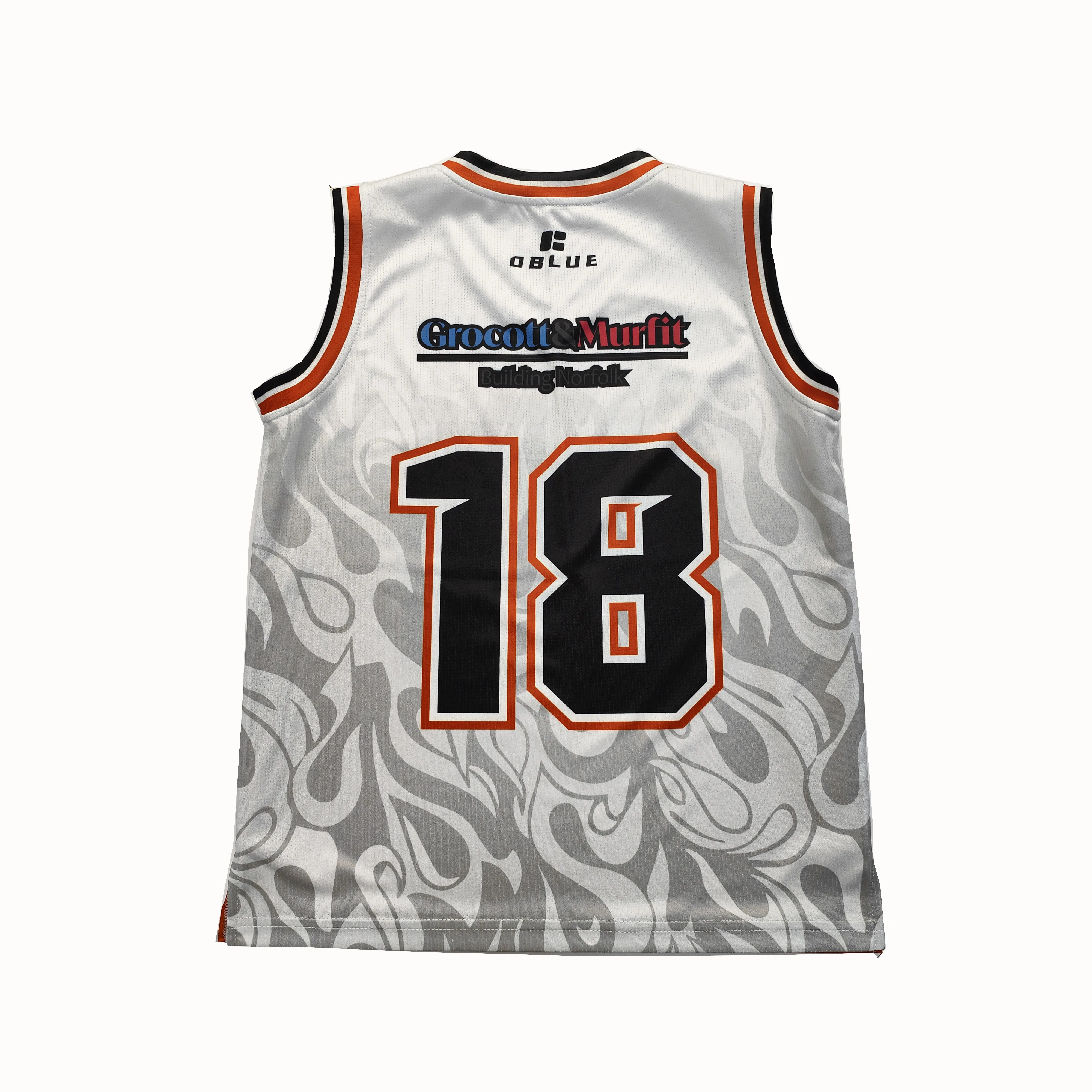 2024 Dblue reversible basketball vest Sublimation youth basketball uniforms unisex basketball jersey