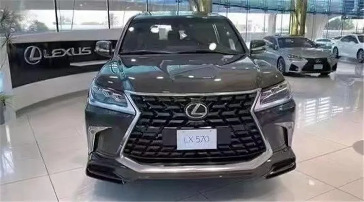  Высококачественный комплект для кузова автомобиля TRD LEXUS LX570 LX 570 limited 2020 2021 передний бампер противотуманная фара решетка радиатора