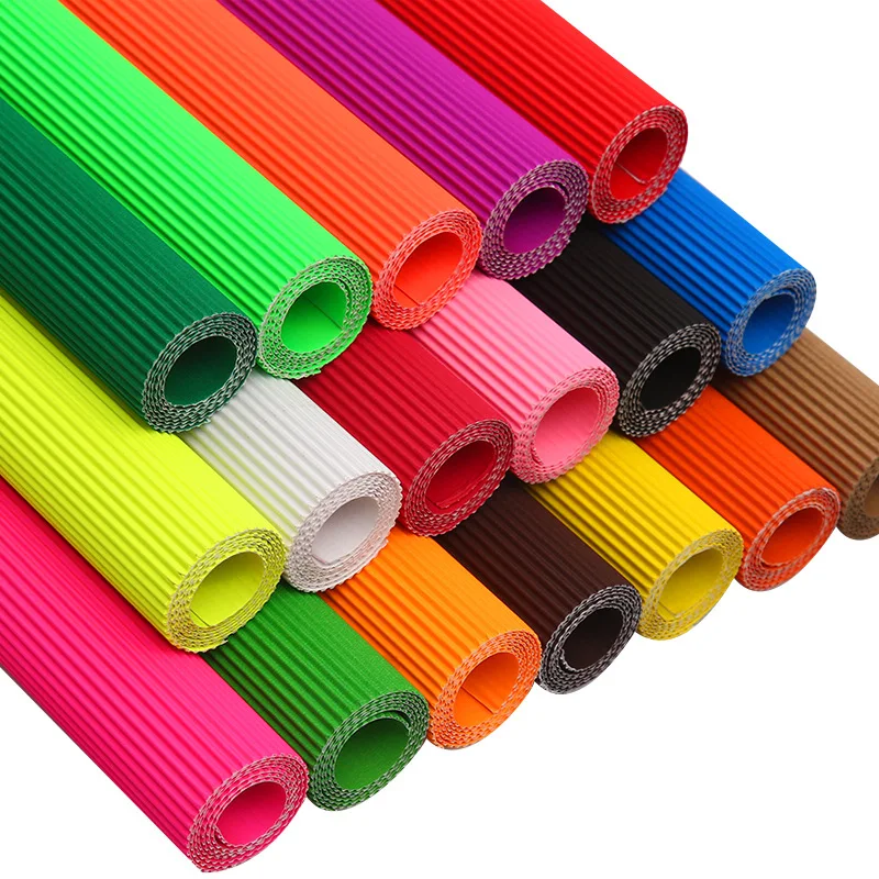 corrugated paper of A4 A5 customized for DIY creative handcraft