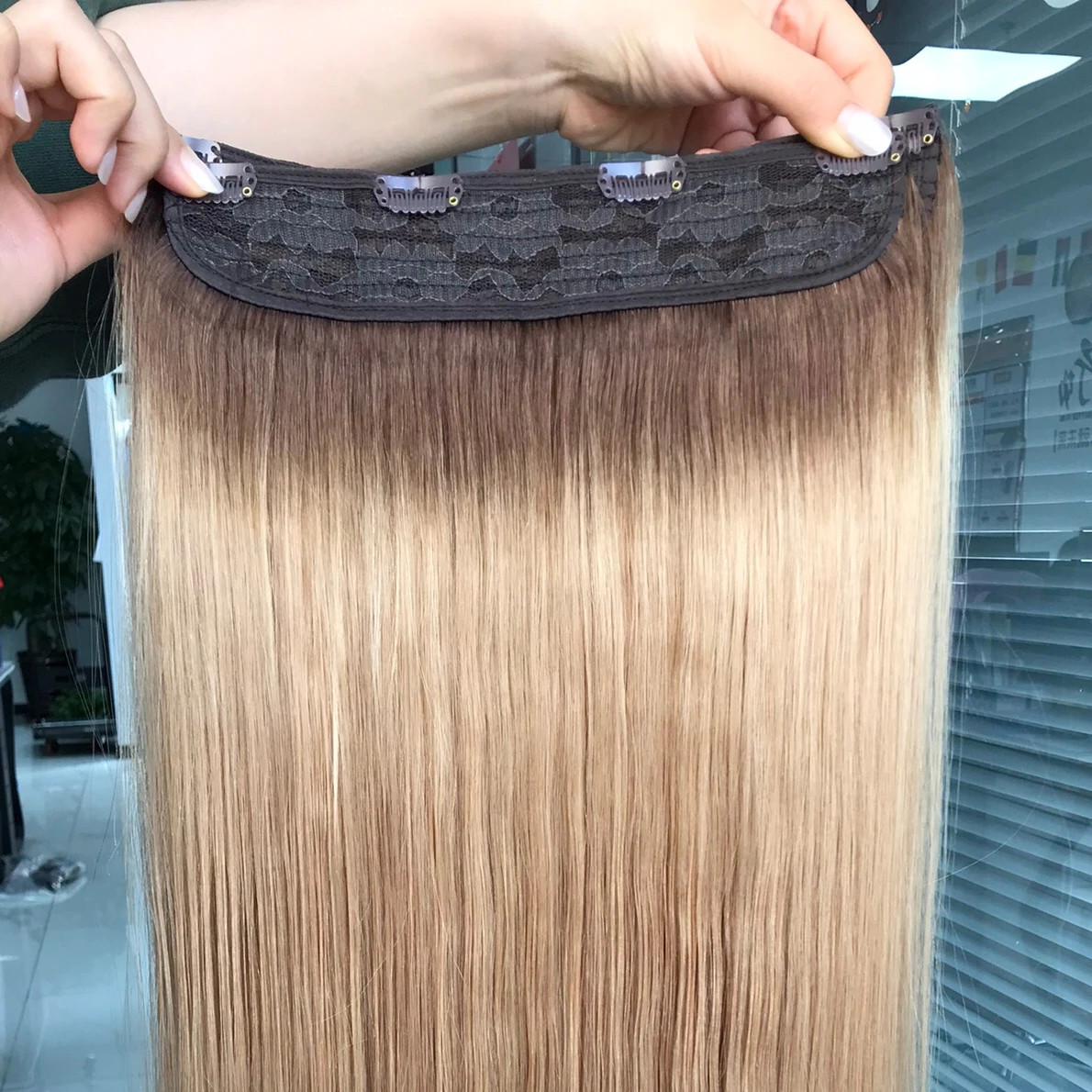 wholesale one piece clip in hair extensions brazilian human hair clips