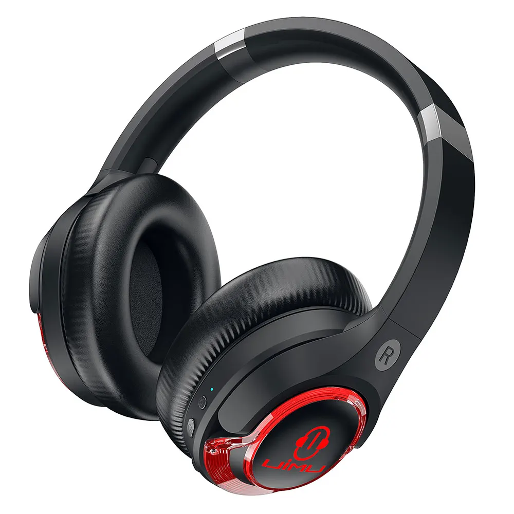 F18 HiFi 500 м сильный бас реагирующие светодиодные беспроводные Dj 3 или более каналов складные тихие вечерние бесшумные диско-наушники
