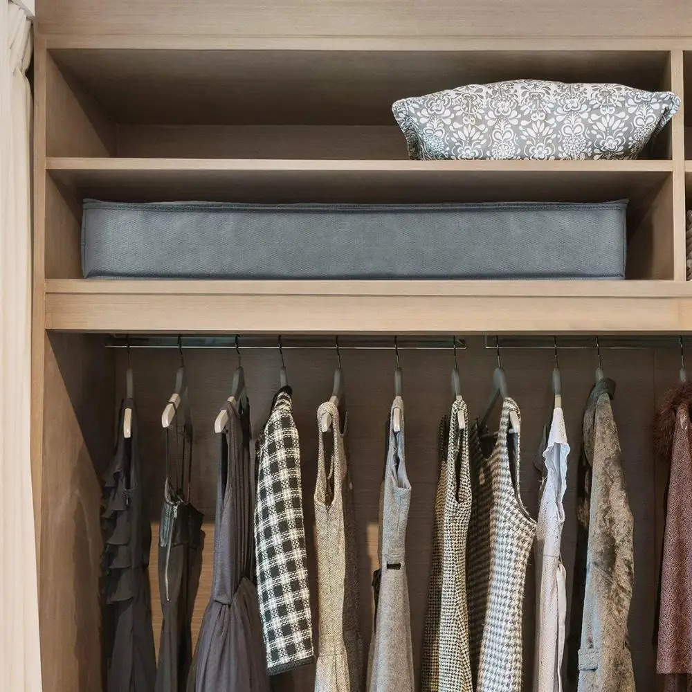 
Bedroom Blankets Clothes Comforters Breathable Zippered Foldable Underbed Storage organizer 