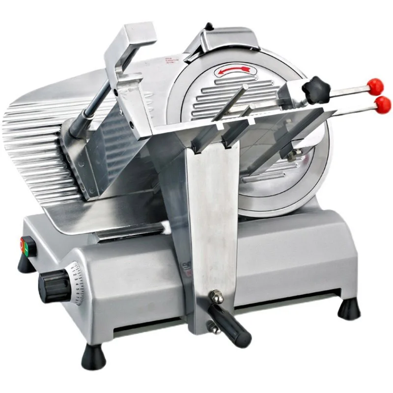 Hot 10 Inch Half Frozen Slicer Lamb Cubing Machine Semi-automatic Frozen Lamb Raw Meat Lunch Meat Slicer