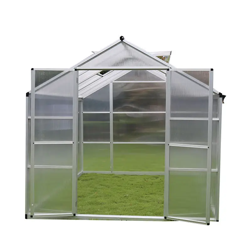 Hot Sale Aluminum Waterproof Plants Flower House New Style Pvc Greenhouse