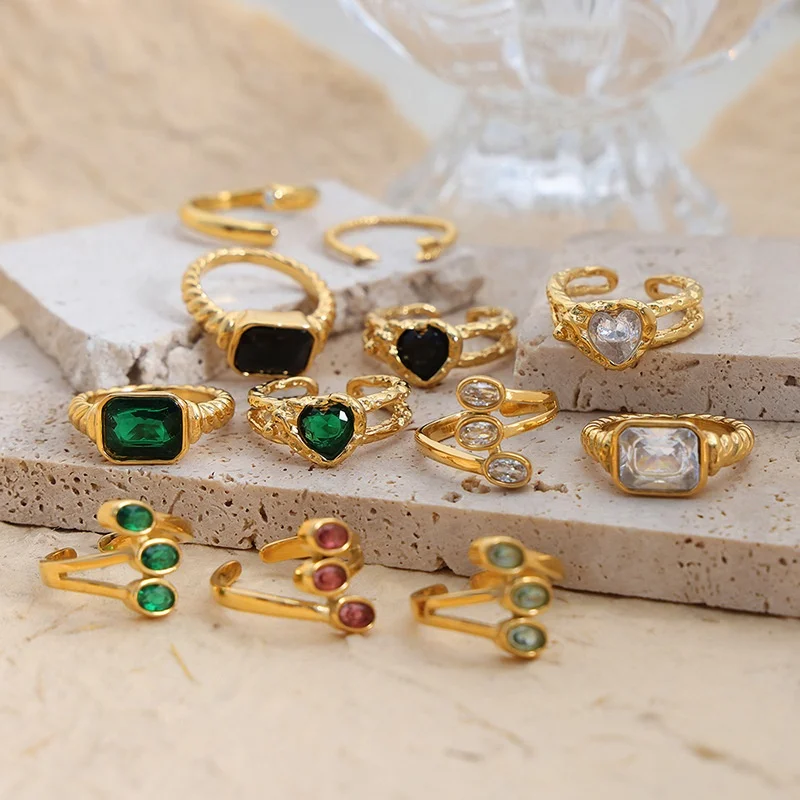 Кольцо на палец из нержавеющей стали