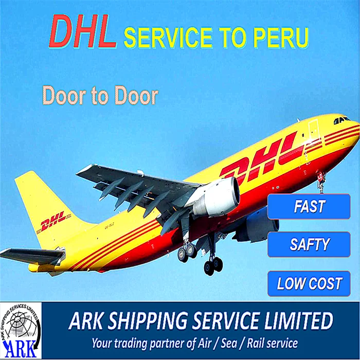 DHL FEDEX UPS express agent rate price envio de china a peru air logistic provider door to door agente