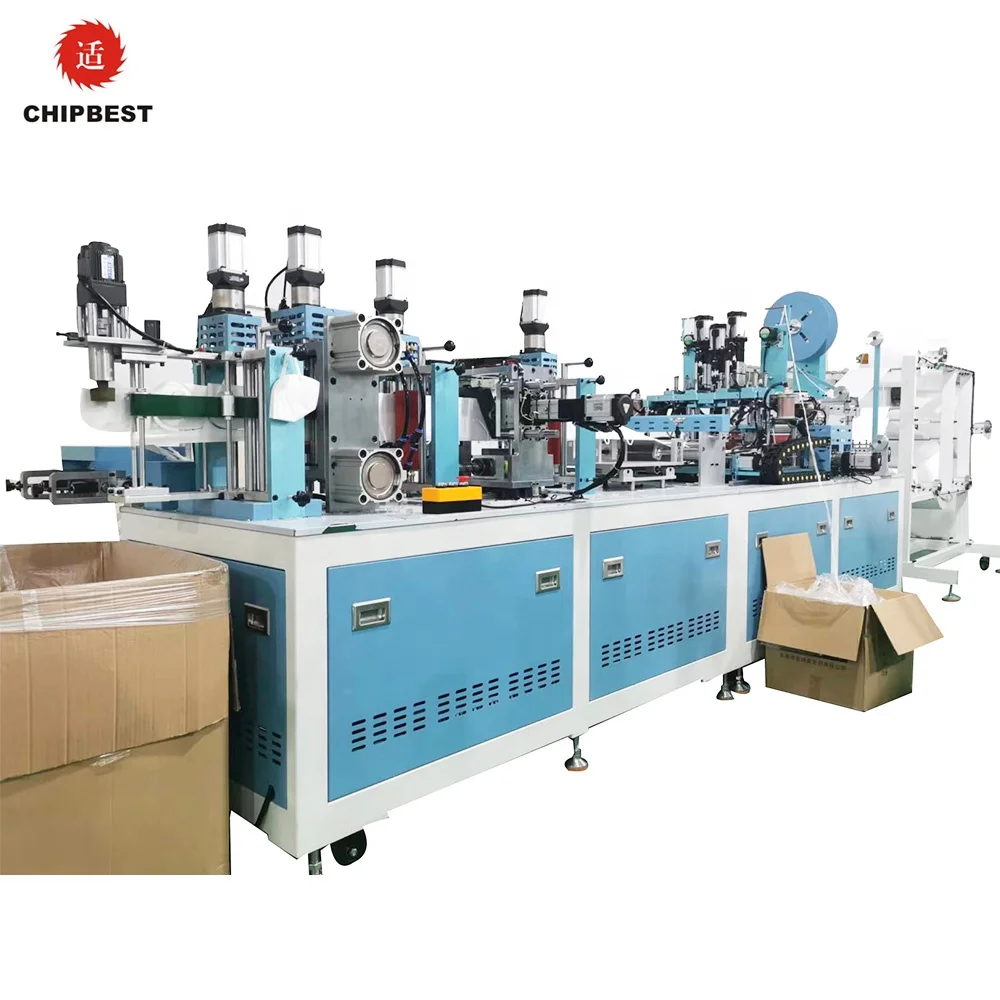 New Arrival Digital Ultrasonic Automatic Nailing Mask Forming Making Line Machine