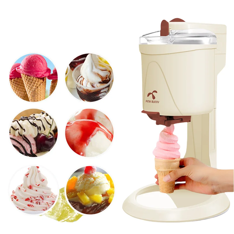 Manufactures hot sales Professional Dessert fruit mini Ice Cream Maker & ice cream machine for home office