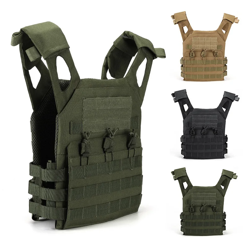 Utility Protective Gear Plate Tactical Vest Outdoor Quick-release Camouflage 600D Protective Vest