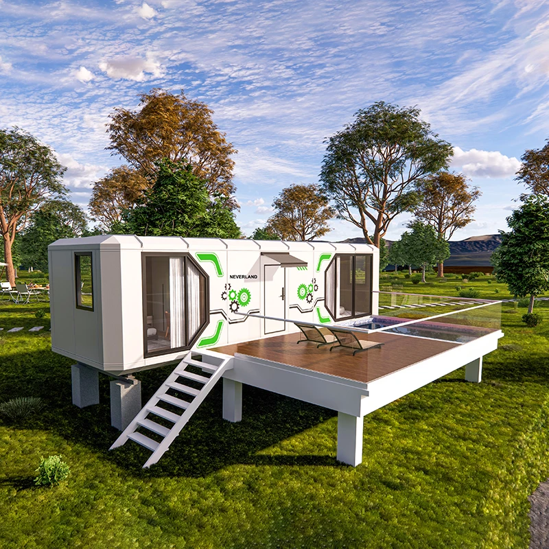 Detachable Customized Luxury Prefab Houses in Steel Comfortable Modular Mobile Living Apartment Homes