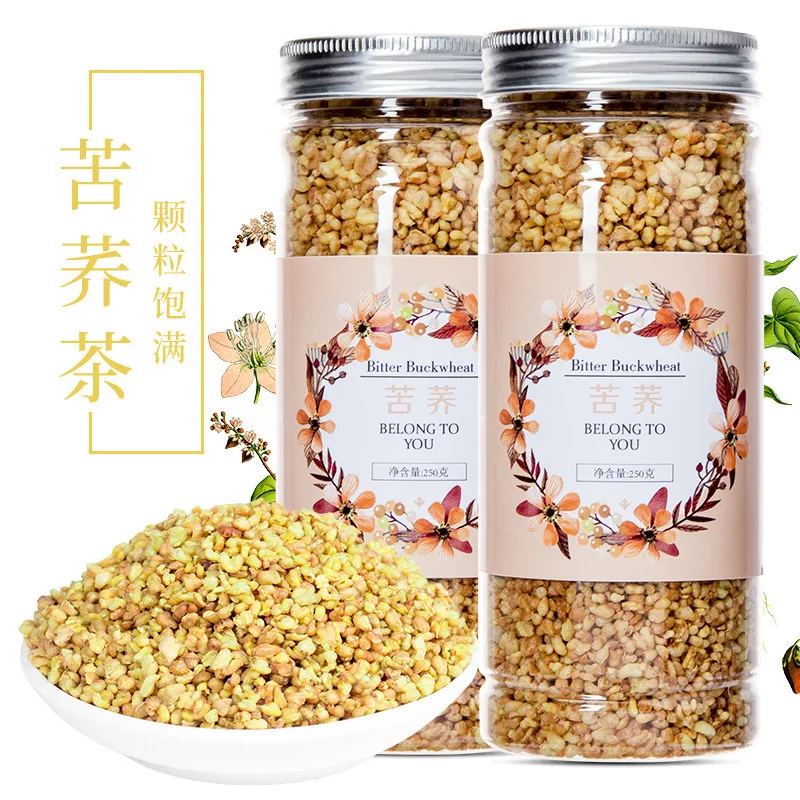 Popular daily drinking light yellow tea chinese bitter black tartary buckwheat tea roasted flavor grain tea